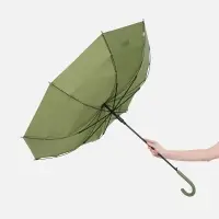 Зонт-трость Jolly Brolly, зеленый (хаки)