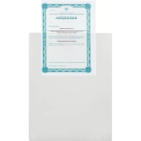 Файл-вкладыш Attache А3, 30 мкм прозрачный гладкий без перфорации 50 шт/ уп