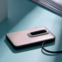 Аккумулятор с быстрой и беспроводной зарядкой Pearline 5000 мАч, жемчужно-белый