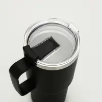 Термокружка "Стань бодрее", 500мл, черная Термокружка "Стань бодрее", 500мл, черная