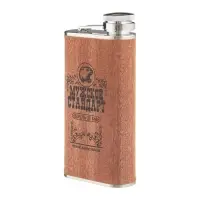 Фляжка &laquo;Мужской стандарт&raquo;, нержавеющая сталь, 270 мл, 9 oz