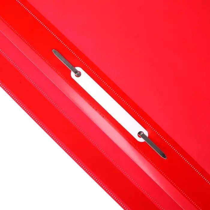 Папка-скоросшиватель Calligrata, А4, 120 мкм, красная, прозрачный верх Папка-скоросшиватель Calligrata, А4, 120 мкм, красная, прозрачный верх