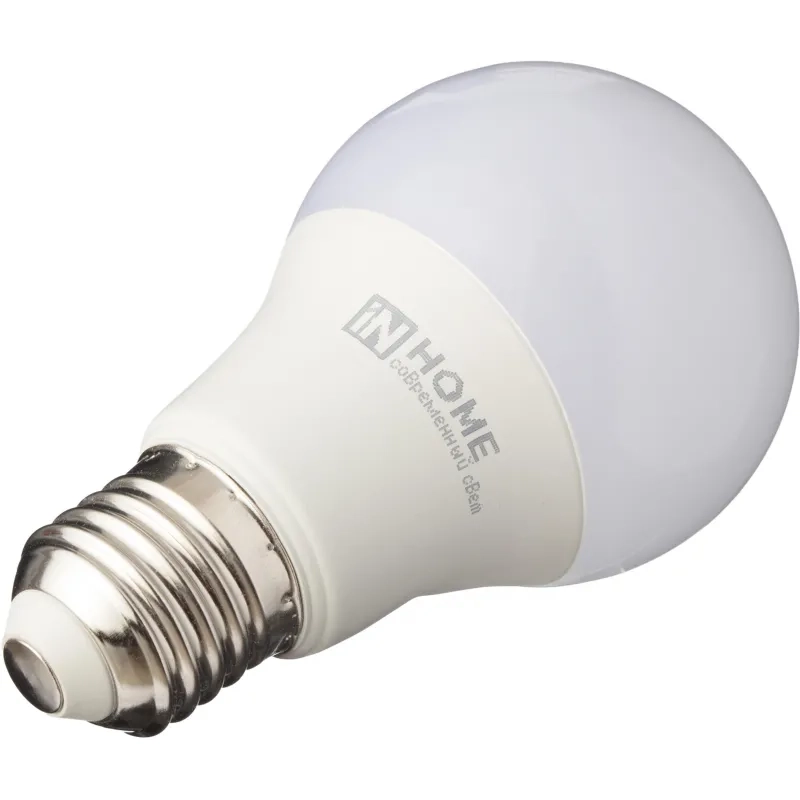 Лампа светодиодная LED-A60-VC 12Вт 230В Е27 4000К IN HOME
