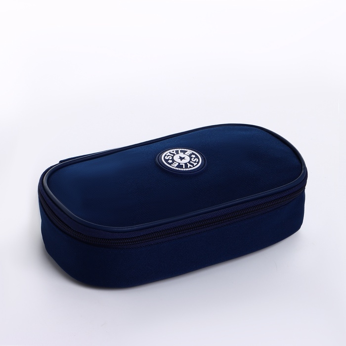 Косметичка на молнии, цвет синий Косметичка на молнии, цвет синий