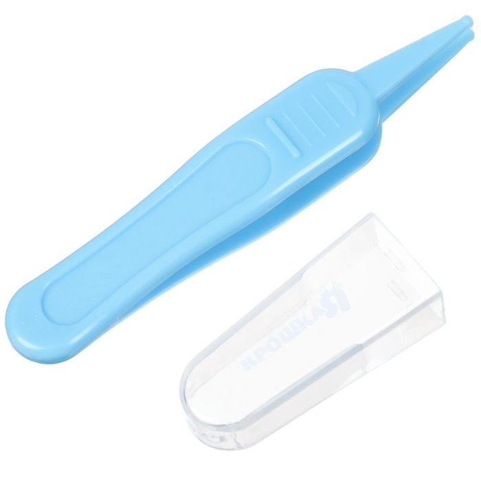 Набор по уходу за ребенком, 3 предмета: аспиратор, ершик, пинцет, цвет голубой Набор по уходу за ребенком, 3 предмета: аспиратор, ершик, пинцет, цвет голубой