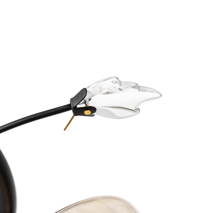 Люстра Люстра "Артемис" 3хЕ27 40Вт черно-золотой 52х20х27 см