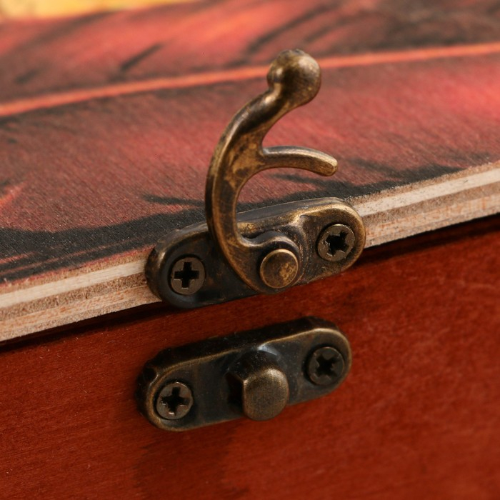 Родословная книга в шкатулке с пером и чернильницей «Древо», 56 листов, 26 х 24 х 7 см.