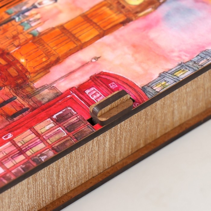 Шкатулка  Шкатулка "Лондон" 17х8,5х3,5 см