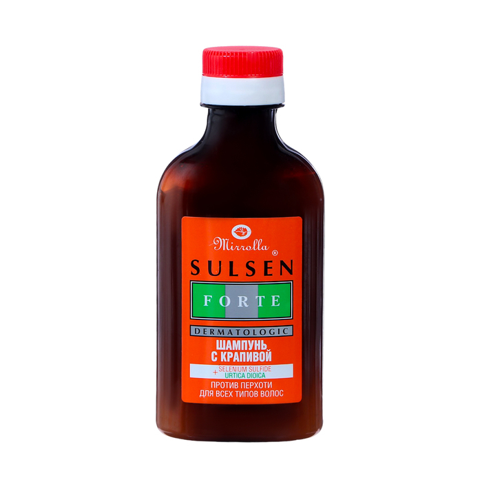 Шампунь Mirrolla «Сульсен Форте» 2% с крапивой, 150 мл Шампунь Mirrolla «Сульсен Форте» 2% с крапивой, 150 мл