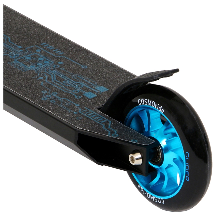 Самокат трюковой COSMORIDE GLIDER Prо CG2021, колёса PU 100 мм, ABEC 7, цвет чёрный Самокат трюковой COSMORIDE GLIDER Prо CG2021, колёса PU 100 мм, ABEC 7, цвет чёрный