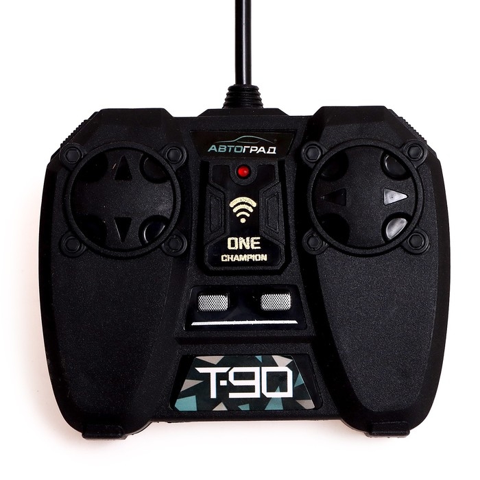 Танк радиоуправляемый Т90, работает от аккумулятора, свет и звук, цвет коричневый Танк радиоуправляемый Т90, работает от аккумулятора, свет и звук, цвет коричневый