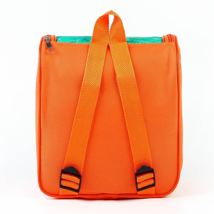 Рюкзак детский на молнии сверху, Текстиль, 20 см х 11 см х 26 см,  Рюкзак детский на молнии сверху, Текстиль, 20 см х 11 см х 26 см, "Львёнок и Черепаха", Союзмультфильм