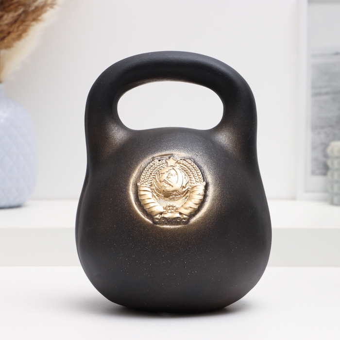 Копилка Копилка "Гиря с гербом СССР" 15х15х18см