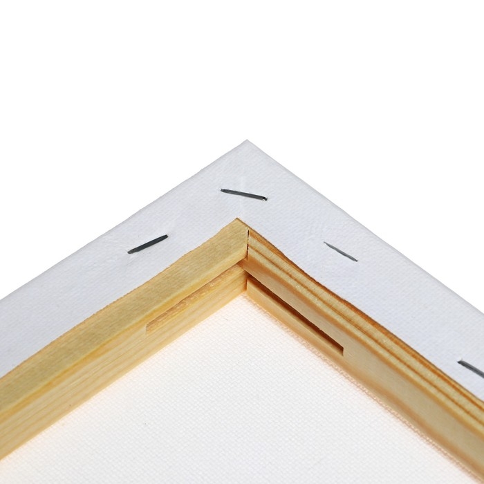 Холст на подрамнике хлопок 100% акрил грунт 1,6*30*60 см м/з 280г/м²