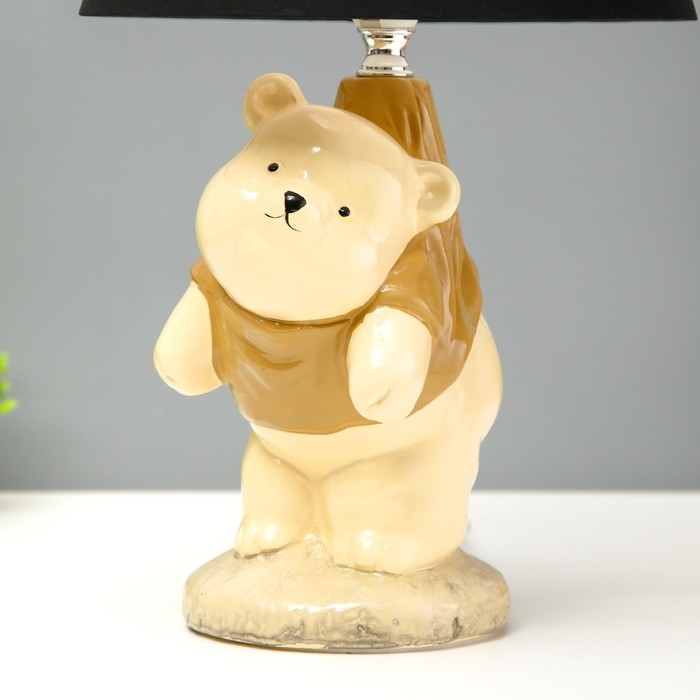 Настольная лампа "Мишка" Е14 15Вт МИКС 20х20х34 см RISALUX