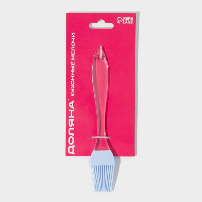 Кисть Доляна «Лёд», силикон, 17 см, цвет МИКС Кисть Доляна «Лёд», силикон, 17 см, цвет МИКС