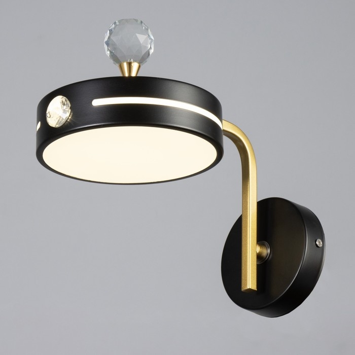 Бра Бра "Антеко" LED 12Вт 4000К черный 15х26х16см