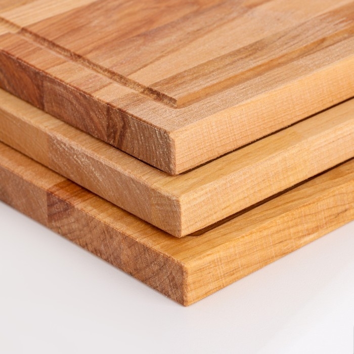 Набор досок разделочных  Набор досок разделочных "Прямая ручка" (3 шт) 38х22х1,8 см; 34х20х1,8 см; 30х18х1,8 см