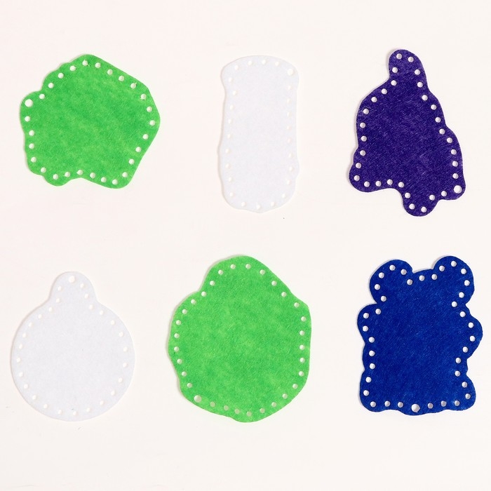 Набор для шитья. Игрушки из фетра своими руками на новый год «Драконы», новогодний набор для творчества Набор для шитья. Игрушки из фетра своими руками на новый год «Драконы», новогодний набор для творчества