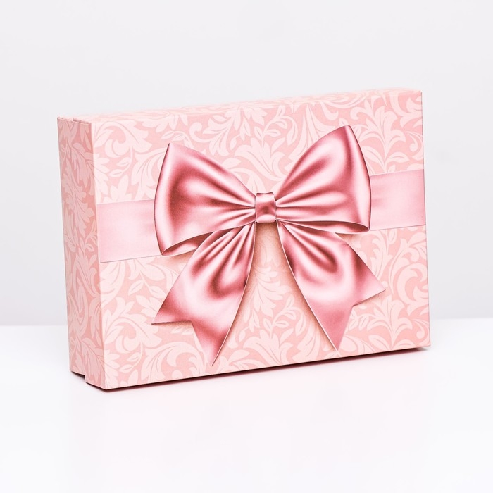 Подарочная складная коробка, упаковка, Подарочная складная коробка, упаковка, "Нежность" 21 х 15 х 5,7 см