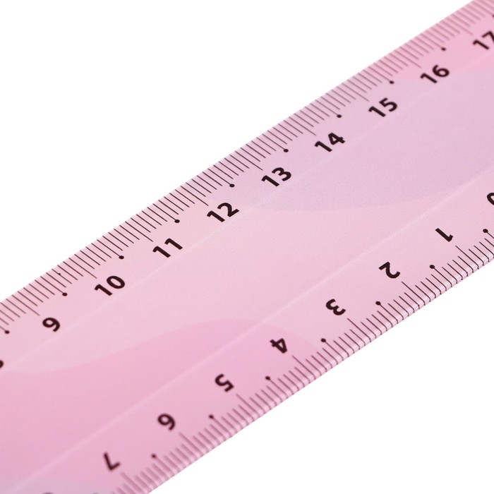 Линейка 30 см СТАММ Линейка 30 см СТАММ "Зефир", пластиковая, европодвес