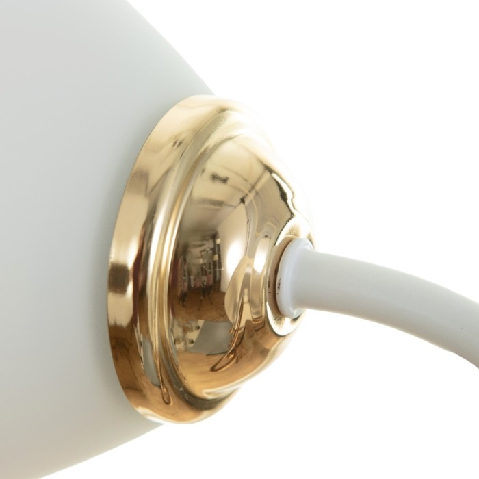 Бра 2020/1 E27 60Вт белый+золото 20х11х16 см