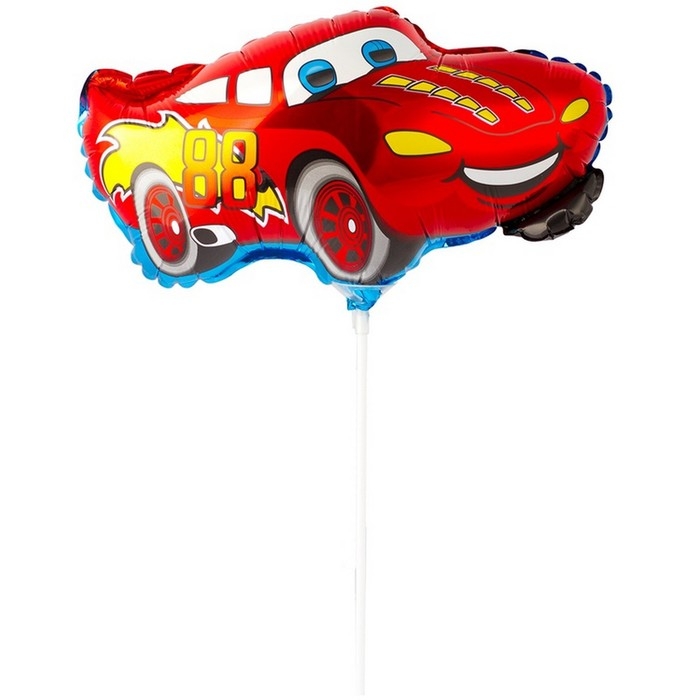 Шар фольгированный 13 Шар фольгированный 13" «Машина», тачка, для палочки