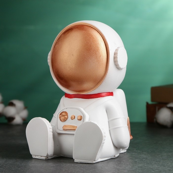 Копилка Копилка "Космонавт сидячий" 12,5х12,5х17,5см