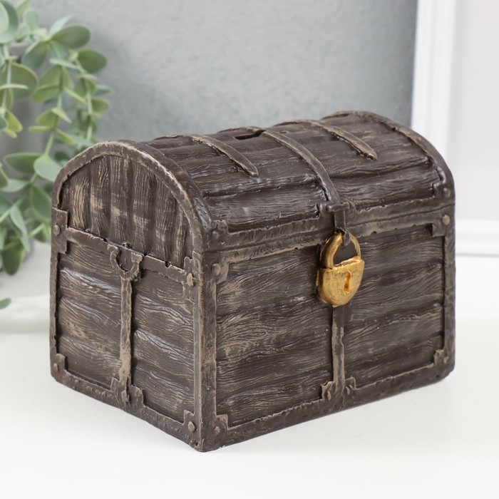 Копилка "СУНДУК " 11 х 14 х 10,5 см.