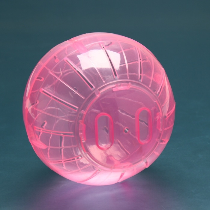 Шар для грызунов на металлическом основании, 12 см, розовый Шар для грызунов на металлическом основании, 12 см, розовый