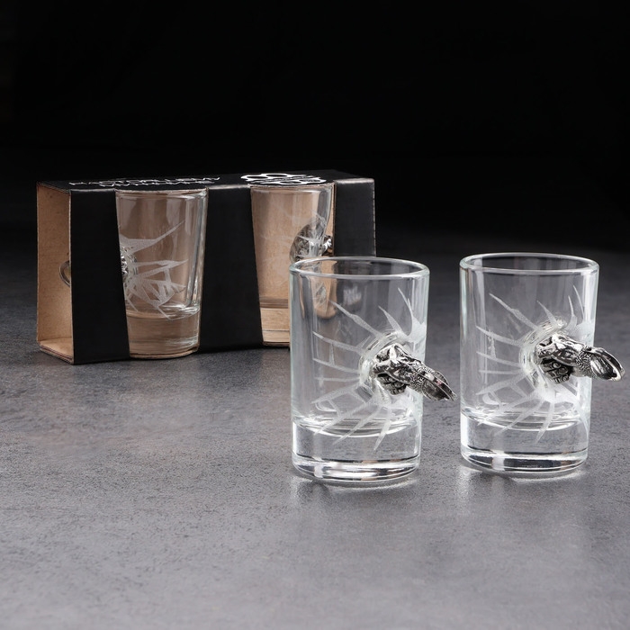 Стопки Стопки "Непробиваемые. Кулак", 2 шт. 50мл