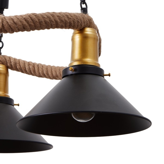 Люстра 1358/3 E27 40Вт черный 47х47х95 см BayerLux