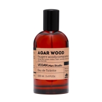 Туалетная вода мужская Vegan Man Studio Agar Wood, 100 мл (по мотивам Black Afgano (Nasomatto)