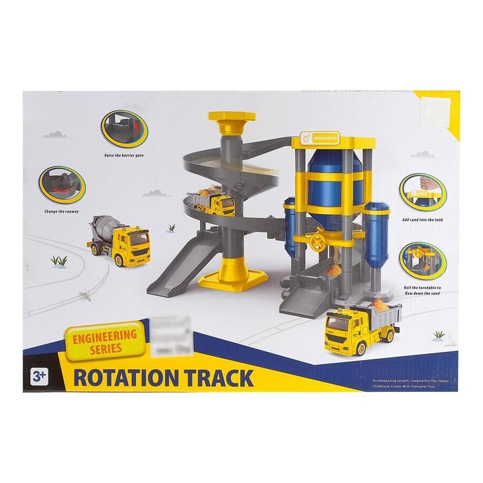 Парковка &laquo;Строительная площадка&raquo;, с 2 машинками