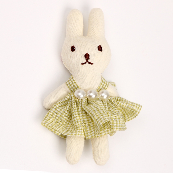 Мягкий магнит «Зайка», 10 см, цвет МИКС Мягкий магнит «Зайка», 10 см, цвет МИКС