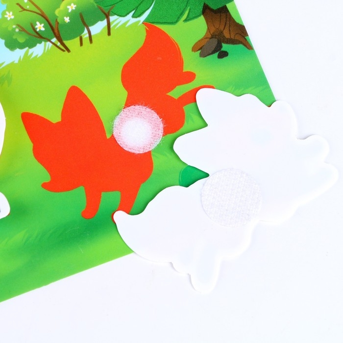 Развивающая игра на липучках «Изучаем животных. Мамы и малыши» Развивающая игра на липучках «Изучаем животных. Мамы и малыши»