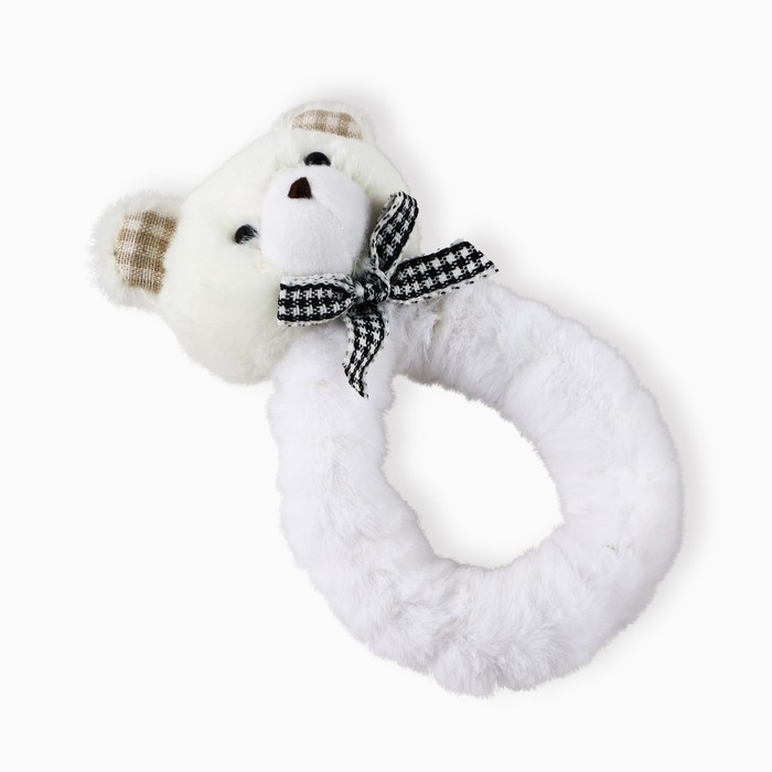 Резинка игрушка новогодняя «Самая красивая» на Новый год, мишка, 16 х 11 см Резинка игрушка новогодняя «Самая красивая» на Новый год, мишка, 16 х 11 см