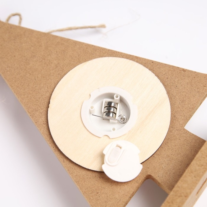 Светодиодная фигура «Щелкунчик» 11 × 20 × 5 см, дерево, батарейки LR41х3 (в комплекте), свечение тёплое белое