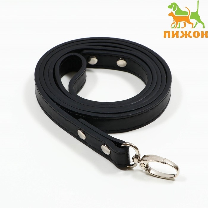 Поводок  Поводок "Основа" 120 х 1,5 см, чёрный