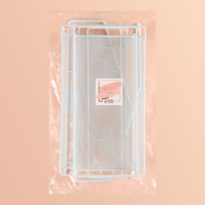 Органайзер для хранения косметических средств/принадлежностей, двухуровневый, 31 × 32 × 16.5 см, цвет белый Органайзер для хранения косметических средств/принадлежностей, двухуровневый, 31 × 32 × 16.5 см, цвет белый