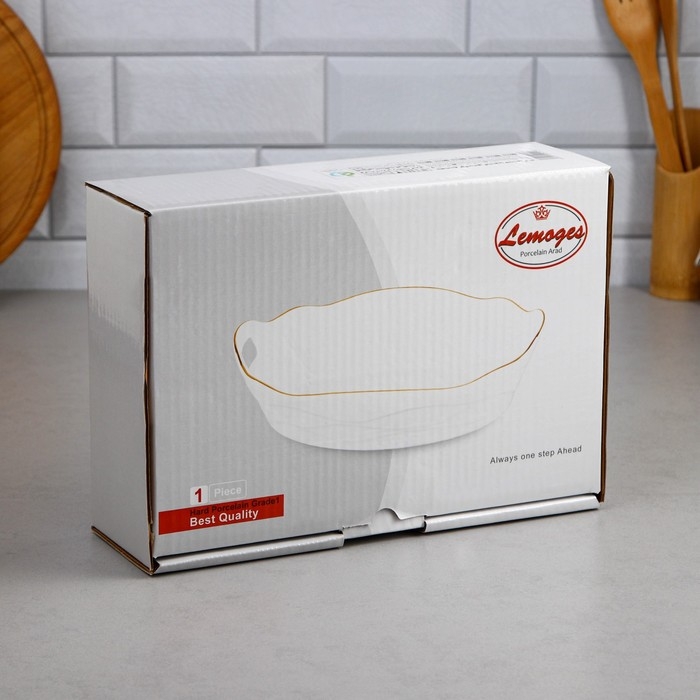 Форма для запекания Sezar, 2 л, фарфор, Иран Форма для запекания Sezar, 2 л, фарфор, Иран