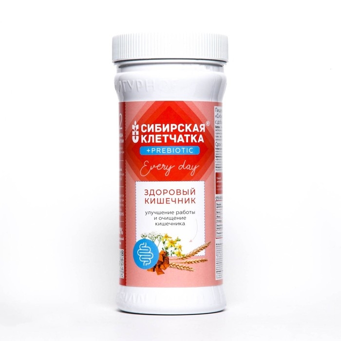 Сибирская клетчатка 2.0 Здоровый кишечник, с пребиотиками, 300 г Сибирская клетчатка 2.0 Здоровый кишечник, с пребиотиками, 300 г