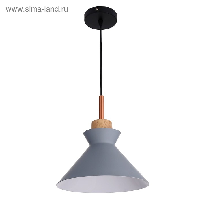 Светильник BayerLux "Мирелла" 1х60Вт Е27 серый 24х24х19 см.