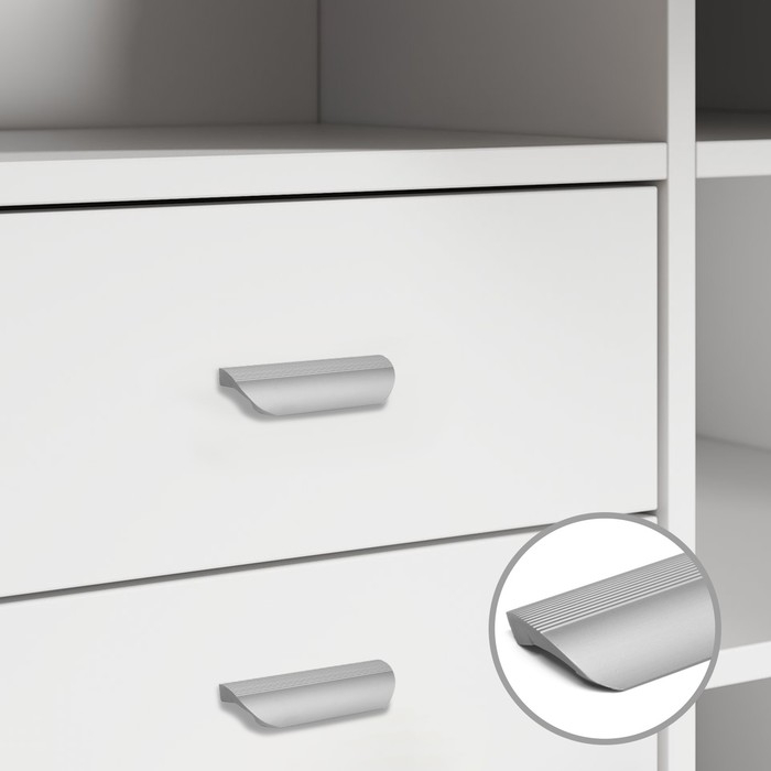 Ручка-скоба CAPPIO RSC030, м/о 64 мм, цвет графит Ручка-скоба CAPPIO RSC030, м/о 64 мм, цвет графит