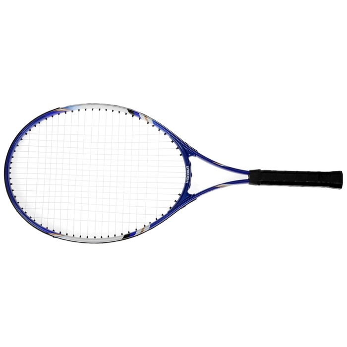 Ракетка для большого тенниса тренировочная, в чехле, цвет синий Ракетка для большого тенниса тренировочная, в чехле, цвет синий