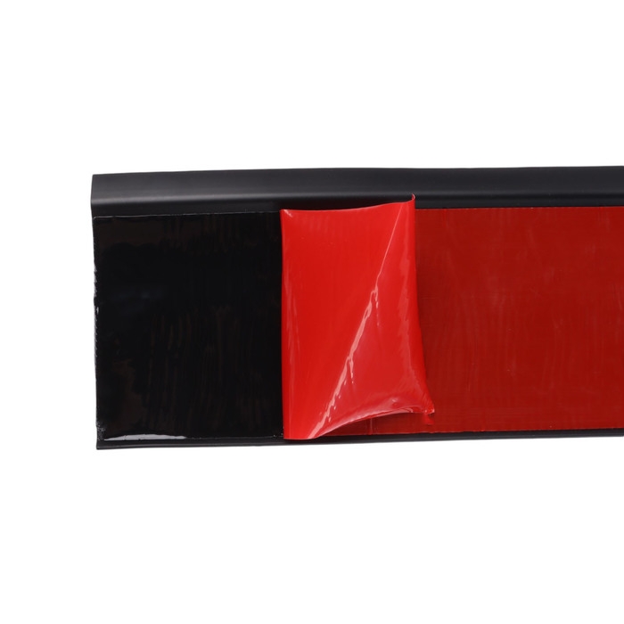 Плинтус ПВХ самоклеящийся, 200см/8см, черный Плинтус ПВХ самоклеящийся, 200см/8см, черный