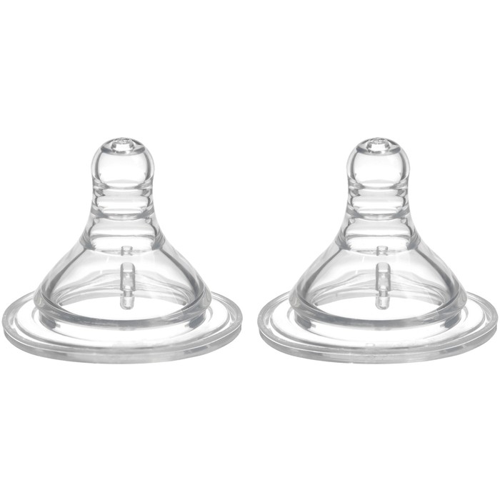 Соска на  бутылочку, антиколикова, от 6 мес., Baby 1, широкое горло,  быстрый поток, Ø50 мм., 2 шт. Соска на  бутылочку, антиколикова, от 6 мес., Baby 1, широкое горло,  быстрый поток, Ø50 мм., 2 шт.