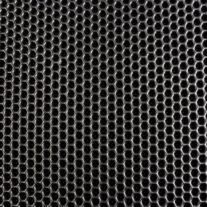 Коврик eva универсальный Grand Caratt, Соты 67 х 82 см, черный