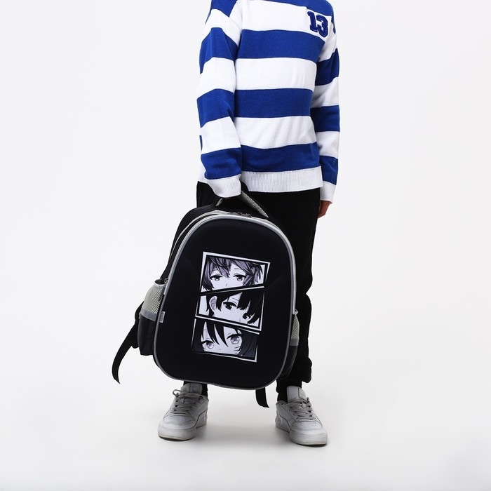Рюкзак каркасный школьный Calligrata  Рюкзак каркасный школьный Calligrata "Аниме стиль", 39 х 30 х 14 см