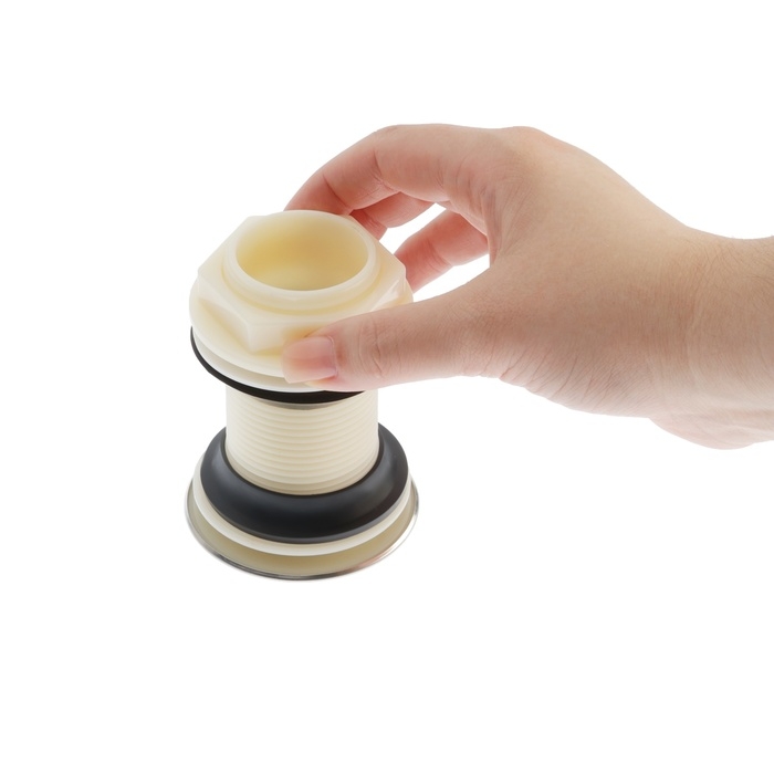 Донный клапан ZEIN B3, корпус пластик, большая кнопка, нержавеющая сталь, без перелива Донный клапан ZEIN B3, корпус пластик, большая кнопка, нержавеющая сталь, без перелива